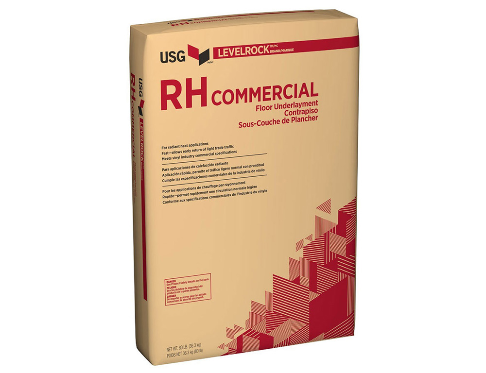 Béton pour plancher radiant | Levelrock RH commercial